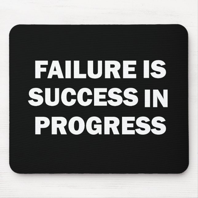 Motivational gym quotes for success  mouse mat (Front)