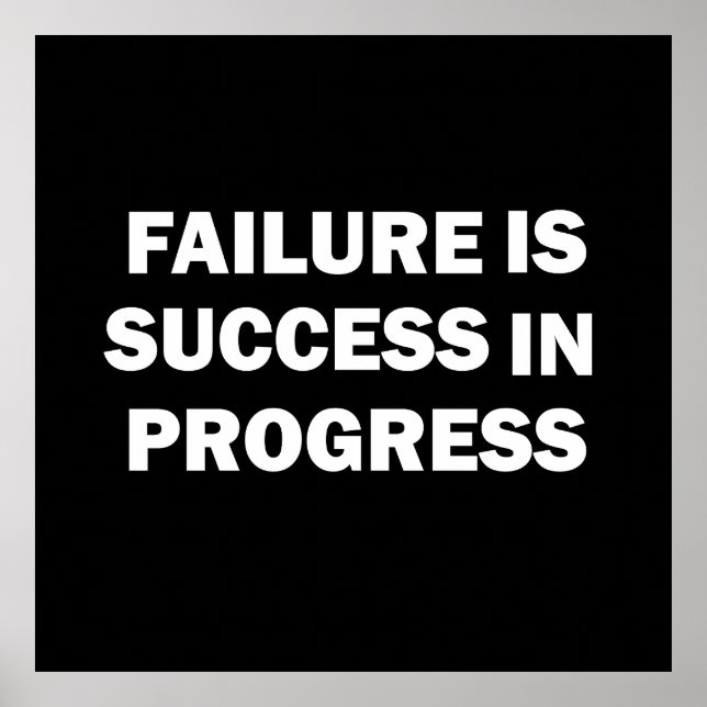 Motivational gym quotes for success  poster (Front)