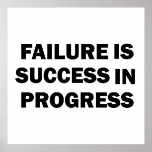 Motivational gym quotes for success poster