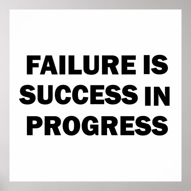 Motivational gym quotes for success  poster (Front)