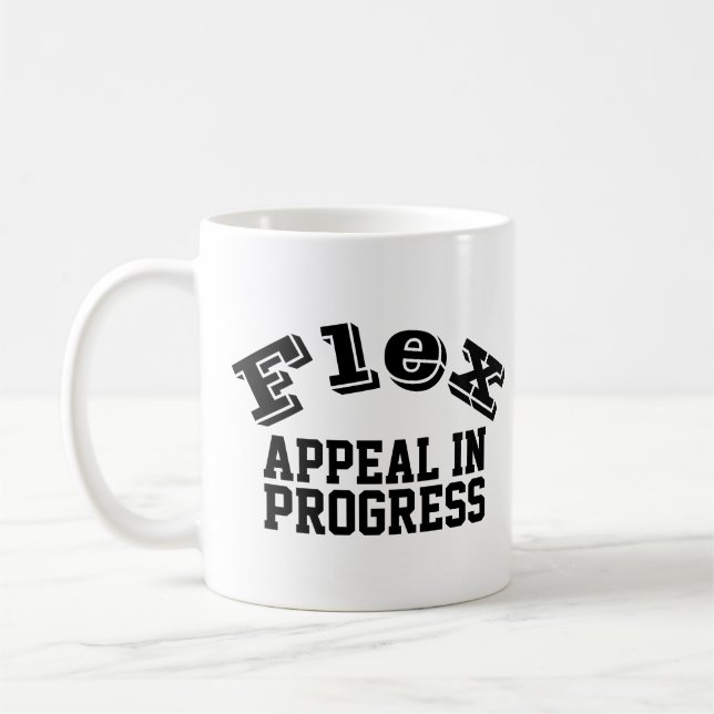 Motivational Gym Slogan Coffee Mug (Left)