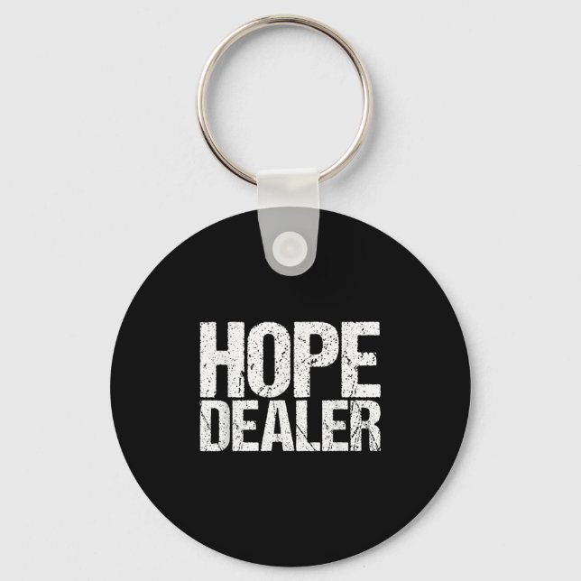 Motivational Hope Trader  Key Ring (Front)