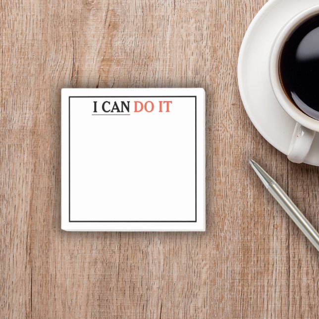 Motivational I CAN DO IT Post-It Notes (Creator Uploaded)