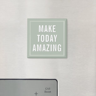 Motivational Inspirational Affirmations Quote Magnet