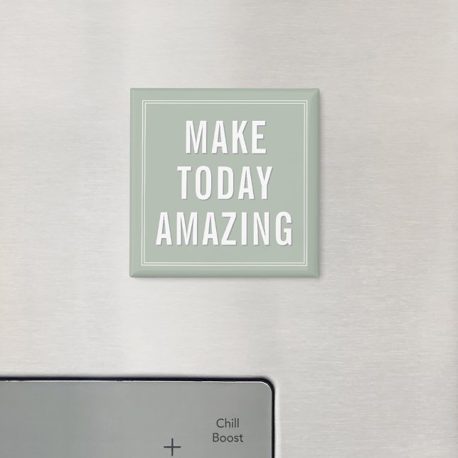 Motivational Inspirational Affirmations Quote  Magnet (Creator Uploaded)