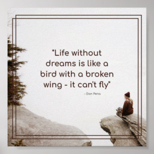 Motivational - Inspirational Life Quote Poster