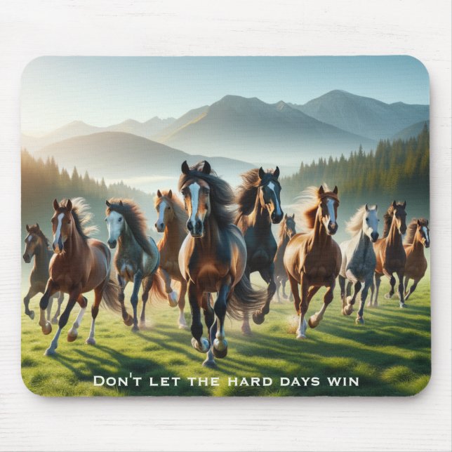 Motivational Inspirational Mouse Mat (Front)