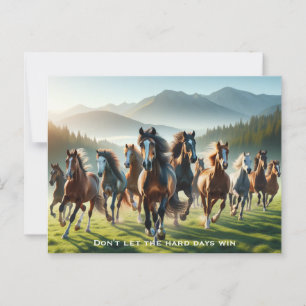 Motivational Inspirational Postcard