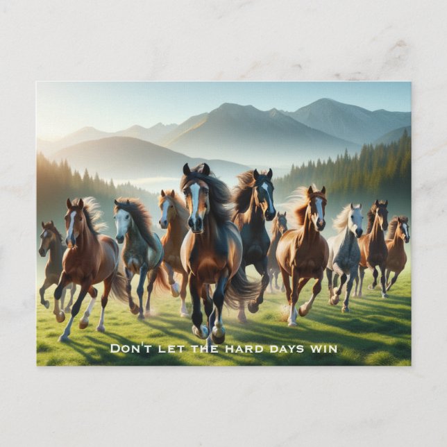 Motivational Inspirational Postcard (Front)