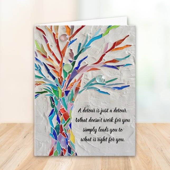 Motivational Inspirational Quote Tree Card (Creator Uploaded)