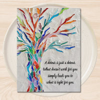 Motivational Inspirational Quote Tree