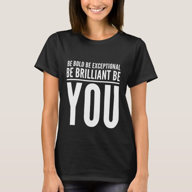 Motivational Inspirational Success T-Shirt (Front)