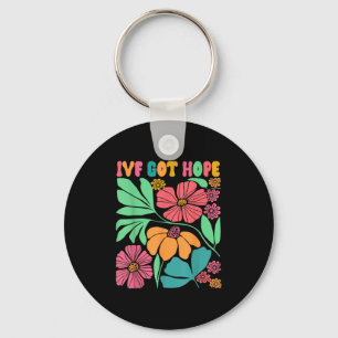 Motivational Inspired Ivf Mama Wildflower Ivf Mom Key Ring