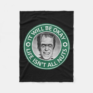 Motivational It Will Be Okay Munster Inspiration  Fleece Blanket