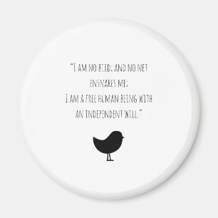 Motivational Jane Eyre magnet