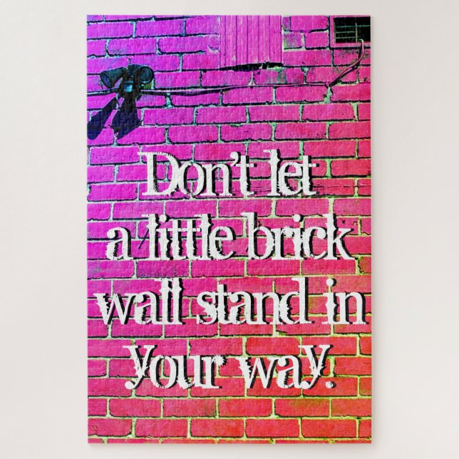 Motivational Jigsaw Puzzle (Vertical)