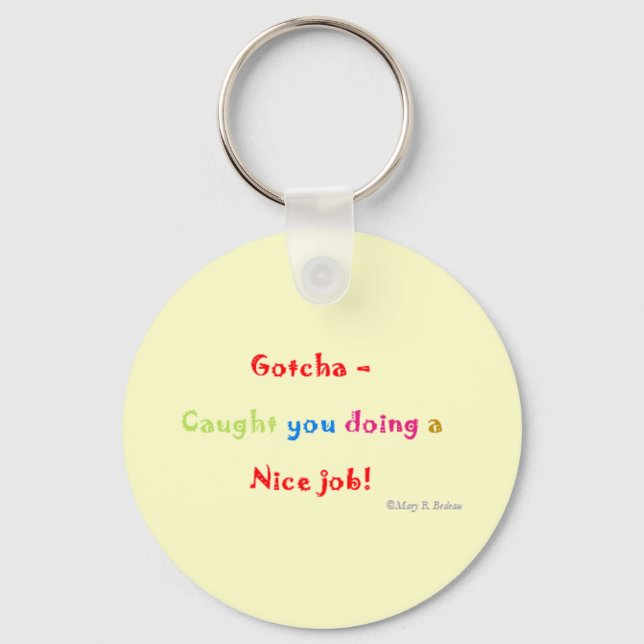 Motivational Key Ring (Front)