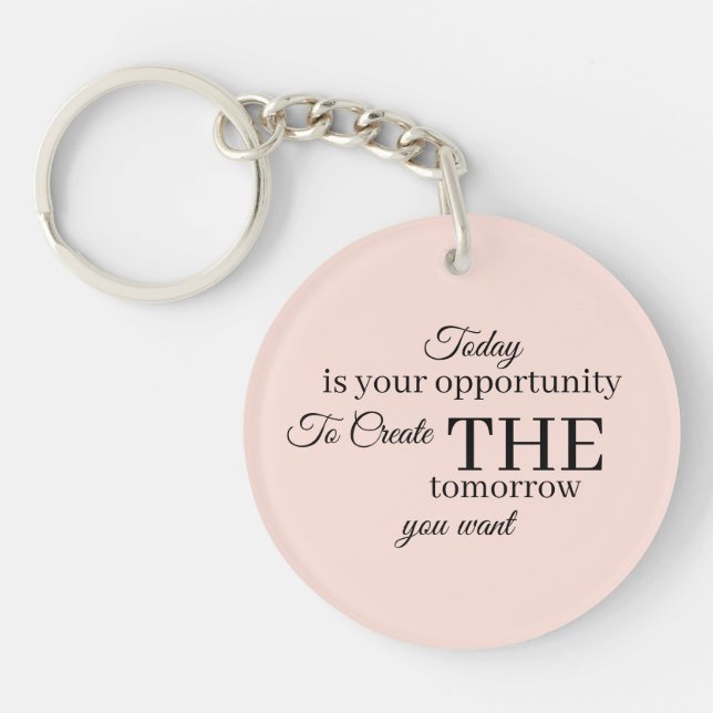 Motivational Keychain (Front)