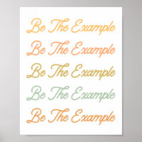 Motivational Kindness Quote Retro Lettering