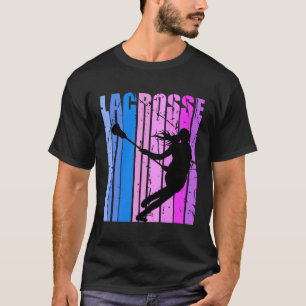 Motivational Lacrosse Fan Loves Bday Player Team L T-Shirt
