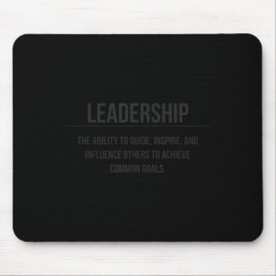 Motivational Leadership Entrepreneur Slogan Quote  Mouse Mat