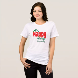 Motivational Life Is Good Typography Tee