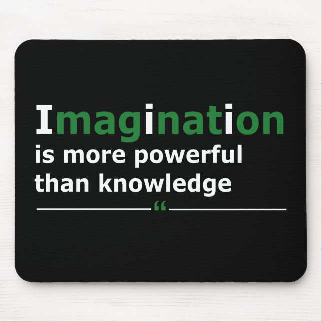 Motivational life quote mouse mat (Front)