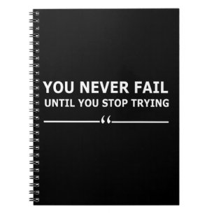 Motivational Life Quote Notebook