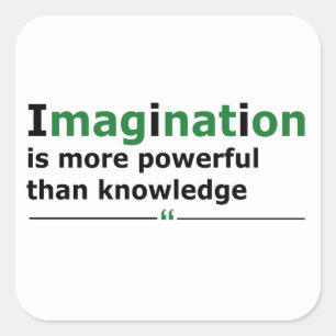 Motivational life quote square sticker