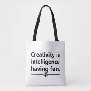 Motivational life quote tote bag