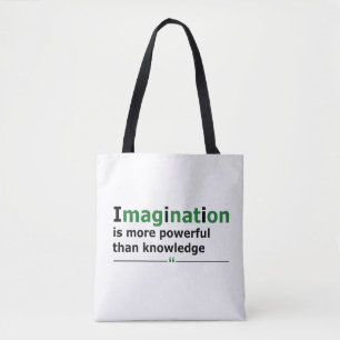 Motivational life quote tote bag