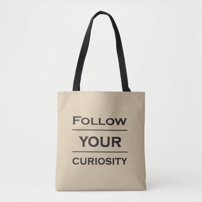 Motivational life quotes tote bag (Front)