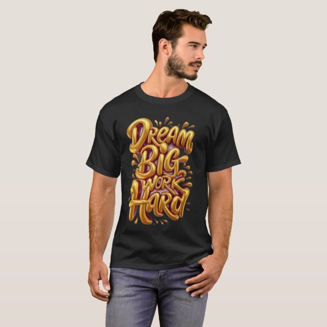 motivational mens tshirts inspirational mindset em (Front Full)