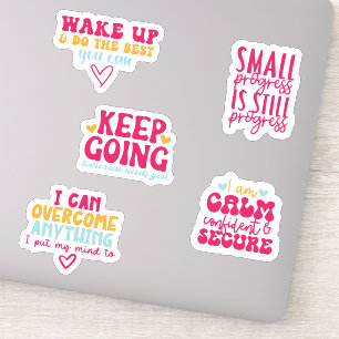 Motivational Mental Health Sticker Bundle
