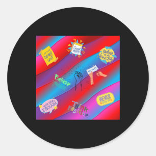 Motivational Montage - Positive Power Sticker 