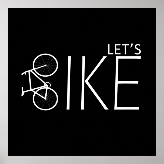 Motivational mountain biking quotes poster (Front)