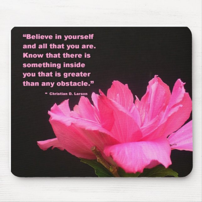 Motivational Mouse Pad (Front)