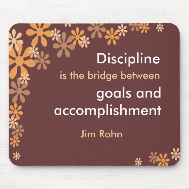 Motivational Mousepads-Goals Quotation Mouse Mat (Front)