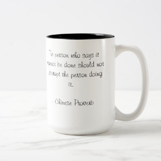 Motivational mug