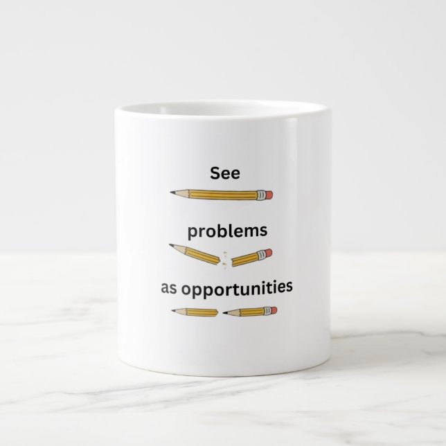 motivational mug, inspirational coffee  large coffee mug (Front)