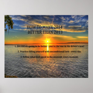 Motivational New Year Resolution Poster 2014