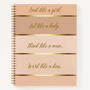 Motivational Notebook