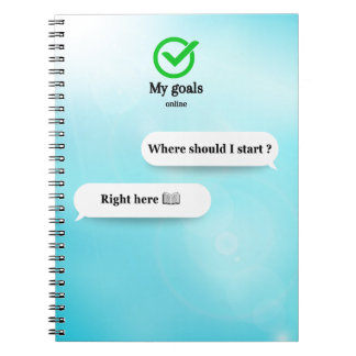 Motivational Notebook | My Goals Journal