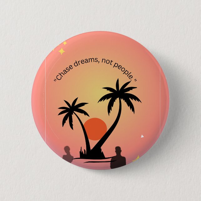 Motivational Patches  6 Cm Round Badge (Front)