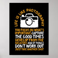 Motivational Photography Focus On What's Important