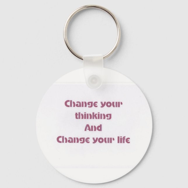 Motivational Phrases Key Ring (Front)