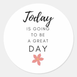 Motivational Positive Quote Sticker
