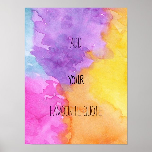 Motivational poster (Front)