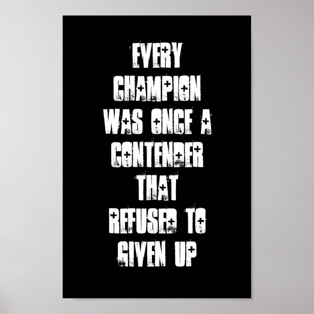 Motivational Poster (Front)