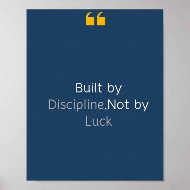 Motivational Poster (Front)